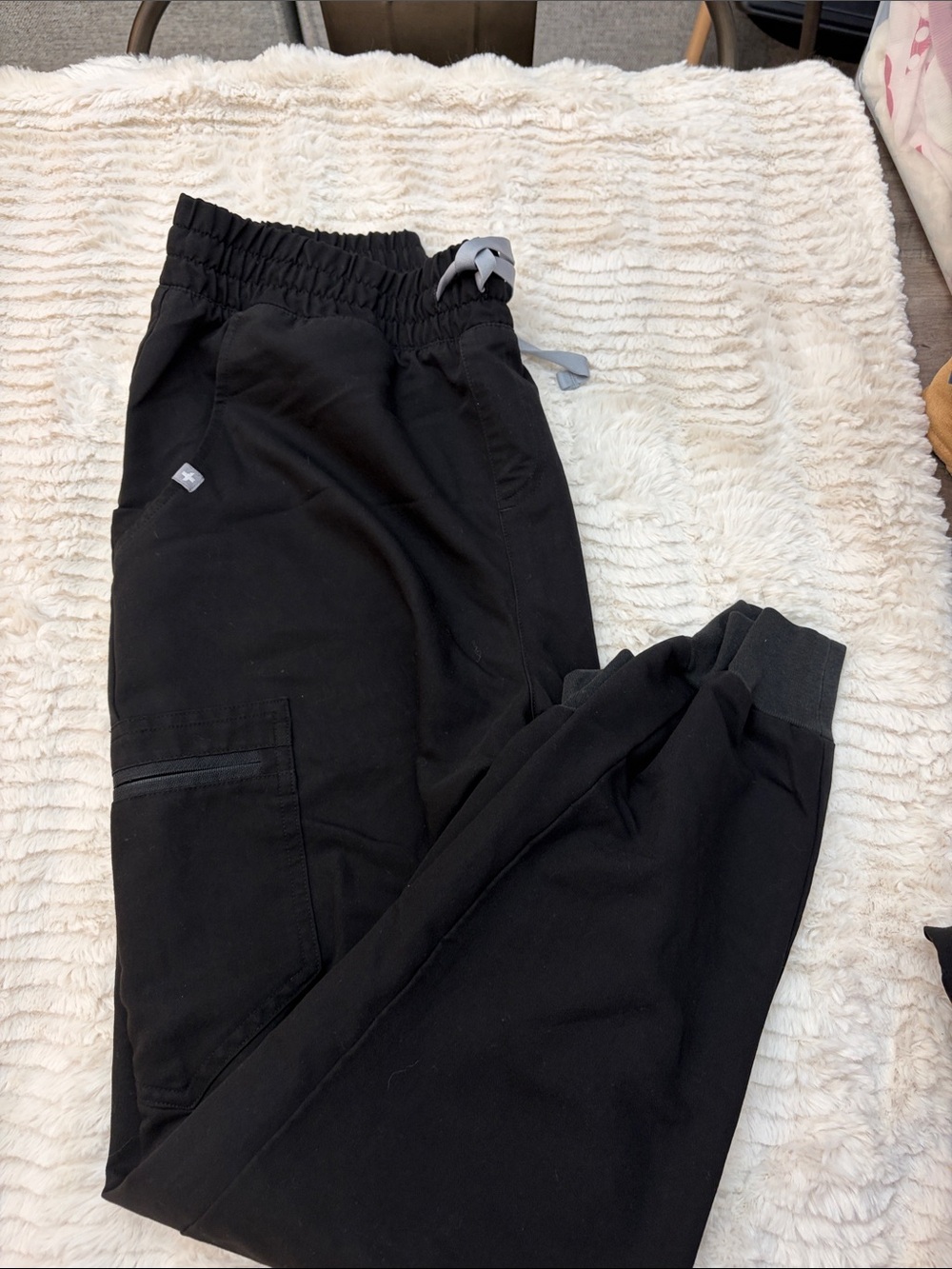 Black women’s Drawstring Jogger Pants